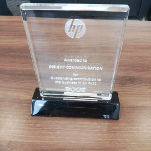 HP Outstanding contribution 2011