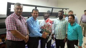 Insight installs India's first HP L1500 at Signage Graphics, Chennai