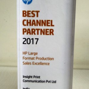 HP Best Channel Partner 2017 Large Format Sales Excellence